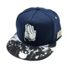 Ballkappen 2024 Pause Brotkappe Beten Sie Jesus Christus Schwarz Snapback Hut Frühling Männer Frauen Erwachsene Outdoor Casual Sun Baseball