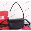 Damen-Luxustasche, Designer-Handtasche, Diesel, Modemarke, Einzel-Schulter-Unterarm-Satteltasche, Top-Leder, D-Designer-Geldbörse, handliche, vielseitige Umhängetasche