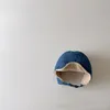 ボールキャップ2024ウィンターキッズロシアの野球帽子と耳帽子キャップボーイズガールズベイビーczapka zimowaダムスカ爆撃機50-54cm