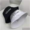 Cloches Uomini e donne Cappello da pescatore Tendenza Ombrellone da esterno di alta qualità Casual Consegna di goccia Accessori moda Cappelli Sciarpe Guanti Dh4Va