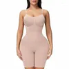 Women's Shapers Seamless Bodysuit Shapewear Women Waist Trainer Body Shaper Fajas Colombianas Open Crotch Slimming Underwear Corset