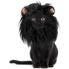 Cat Costumes Durable Pet Costume Accessories Decor Wig Cap Skin-friendly Polyester For Party