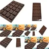 Baking Molds Mods 50 pièces/lot vente directe d'usine cuisine Sile rond gaufres Pan gâteau chocolat Mod moule gaufre Traybaking Drop Deli Dhixe