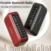 Altoparlanti Radio FM portatile Radio portatili ricaricabili Registratore Altoparlante Bluetooth 5.3 senza fili Walkman Bassi pesanti Lettore MP3 vivavoce