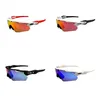 polarisierende Fahrrad-Sonnenbrille 9001, winddicht, UV400, Sport, Eichenbrille, MTB, Herren und Damen, Outdoor, Elektrofahrrad, Augenschutz mit Box 1C52 7V7W