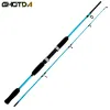 Canne 2 sezioni canna da spinning in fibra di carbonio canna da pesca con esca richiamo peso 321g 1.8M 1.5M canna da pesca attrezzatura da pesca canna da jigging pesca