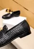 Chaussures en cuir haut de gamme pour hommes de luxe Chaussures pour hommes de grande taille en cuir de vachette perlé à bords ouverts importés Chaussures habillées pour hommes Taille EUR 39-47 Talon haut