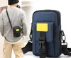 Men's crossbody bag Outdoor casual shoulder bag Fashion waterproof mobile phone Fanny pack