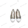 Luxury Casual Shoes 2024 Ny designer sneakers tryckt check tränare män casual skor plattform tränare randig sneaker tryckt bokstäver pläd vintage sko