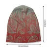 Basker teal grön röd paisley mandala cap casual skidskallies mössor hattar unisex manlig sommar varmt huvud wrap bonnet stickad hatt