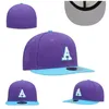 Chapeaux ajustés unisexes tailles adaptées au baseball football snapbacks designer chapeau plat actif réglable broderie coton maille casquettes toutes les équipes casquette décontractée