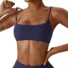 BRAS NCLAGEN SLING TILLBAKA YOGA BH Snabbt torr fitness sport Vest Top Running Sexy Halter Breattable Pushup Tank BRALETTE TRÅD