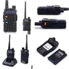 Radio Baofeng Uv5R 5W Walkie Talkie Uv 5R 8W Ham Fm Vhf Uhf met oortelefoon 1800Mah Batterij Drop Delivery Elektronica Telecommunicatie Otair