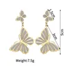 Stud Earrings Acheerup Fashion Butterfly For Women Stainless Steel Piercing Bohemian Beach Jewelry Birthday Gift