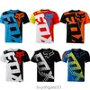 8IUP T-shirts pour hommes T-shirt de cross-country vêtements à séchage rapide renard chute vélo cyclisme manches courtes Protection solaire hommes