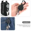 Keychains Keychain Key Buckle Retractable Holder Climbing Chain Anti Hanging Duty Heavy Flexible Keys Lost Ring Lose Reel Holders