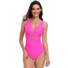 2024 Designer Girl One Piece Swimsuit Swim Suit Women Sexig baddräkt Damer Backless Multicolors Summer Time Beach Bathing Suits Wind Swimwea Bästa kvalitet