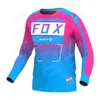 T-shirts pour hommes Hommes manches longues VTT Jersey Downhill Enduro Chemises Motocross Moto Racing VTT Bat Fox T-shirt JRXF