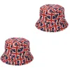 2sts reversibel hink mode sol union fiskare hatt för kvinnor tonåring girl cap