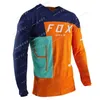 5JHM T-shirts pour hommes Hommes Bat Fox VTT Chemises Descente Jersey Enduro Vtt Chemise Offroad Dh Vélo Motocross Camisas Ciclismo