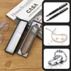 20pcs Empty Pen Gift Box With Clear Lid Black Cardboard Case Packaging Jewelry Watches Display