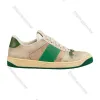 luxe designer jurk schoen dames heren rhyton Tennis 1977 sneaker canvas schoen met reliëf Platform Lederen stadswandeling Schoenen Lace Up Hardloopschoenen