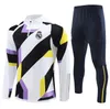 2023 2024 New Real Madrids Half Pull Tracksuits Tracksuits Terted Suit Highting Qualit