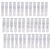 Butelka 50pcs 2 ml przezroczysty plastikowy spray atomizer Atomizer perfum butelka atomizowanie rozprysków płynny pojemnik kosmetyczny mini podróż