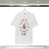 디자이너 T 셔츠 여성 T 셔츠 카사 블랑카 카사 블랑 셔츠 카사 블랑카 Tshirts Mens 셔츠 2024 새로운 스타일 의류 남성 디자이너 그래픽 티 패션 L2