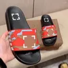 النعال الفاخرة حذاء قبالة Tazz Slipper Designer Sandal Beach Sliders Man White Black Slide Flip Flops Leather Shoes Flat Mule Womans Mens Red