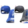 Cappellini da baseball Trucker La 2024 Baseball Est per cappelli da uomo Cappelli firmati da uomo S da donna Rotondo Attivo Lettera regolabile con visiera H5-5.23-9 Dr Dhoxn