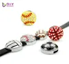 Neue Mode Mix Stil Sport Ball Slide Charms Kristall Strass Ball Charms Fit Diy Gürtel Armband Armband LSSC4154192603580