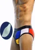 2020 Contrast Color Man Swimsuits Push Up Pouch Pad Sexy Men Swimwear Sunga Mens Swim Briefs Swimming Suit Surf Bath Suits Wear4528656