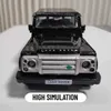 Modellini di auto 1/36 Land Rover Defender Replica modello di auto scala metallo pressofuso in miniatura arte pullback collezione di veicoli regalo di Natale Kid Boy Toy