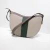сумки с дизайном полумесяца G, маленькая сумка через плечо 598125, специальные холщовые сумки-мессенджеры для женщин, зеленый и красный, веб-дизайнер, крест bod214A