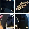 Женские пальто-бомберы Harajuku Varsity Бейсбольная куртка Женская осенняя одежда