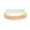 Duża kubańska bransoletka Bransoletka Reail Diamond Cuban Link Bracelets Kobiety Dostosuj Miami Hip Hop Men Bransoletka Hurtowa cena