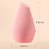 50pcs مخصص OEM Latex Free Cosmetics Makeup Set Puff Cotton Soft Beauty Sponge Makeup Blender Label 240220