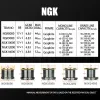 Катушки NGK Long Shot Jigging Спиннинговая катушка 8000/9000/10000/12000/14000 Серия 17 + 1BB Катушки для серфинга, 55 фунтов с максимальным сопротивлением для морской воды, Большая Ри