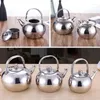 Water Bottles Portable Tea Kettle With Strainer Gas Stove Boiled Stainless Steel Teapot Whistling Large Capacity TeaKettle