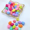 100pcs Mini Beauty Makeup Blender Mały miękki kosmetyczny makijaż makijaż gąbki poduszka podkładka proszkowa gąbka narzędzie kosmetyczne 240220