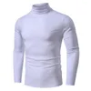 Abbigliamento da palestra Intimo termico Top Camicia invernale da uomo Collant da uomo autunno T-shirt a maniche lunghe slim fit collo alto