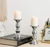 Home Decor Iron Stick Candle Holder 6inch Gold silver black color for home wedding decorations