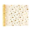 Christmas Decorations Snowflake Xmas Tree Glitter Metallic Gold Foil Table Runner Roll Noel Year Home 2024