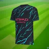 Camisas de futebol HAALAND 23 24 DE BRUYNE PHILLIPS MANS CIDADES GREALISH FERRAN MAHREZ FODEN BERNARDO CANCELO RODRIGO Camisa de futebol Homens Jogador Kit Kit Conjuntos Uniformes