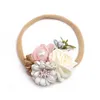 Hair Accessories Sweet Children's Flower Headband Wedding Travel Gift Baby Elastic Nylon Postage Free Products