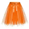 Spódnice Tiulle spódnica damska halka podniszczona vintage balet bąbelkowy sukienka taneczna piłka krótka retro tutu