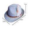 Baretten Heren Fedora Hoed Fancy Dress Klassieke Esthetische Trilby Panama Winter Bowler Voor Duitse Outdoor Evenementen Beach Up