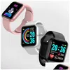 Smartwatches Y68 Uhr Farbe Sn Schrittzählung MTI Sportmodus Mes Erinnerung Pografie Musik Fernbedienung Band Drop Delivery Cell Pho Dhbxo