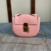 Borse a tracolla 2021 primavera e l'estate nuova borsa a tracolla singola in pelle di pecora con fibbia moda adorabile Mini salvadanaio Messenger290n